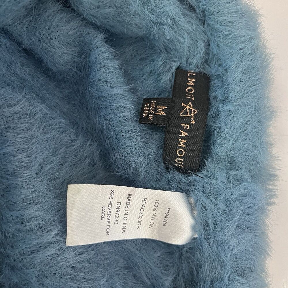 Almost Famous Two Piece Fuzzy Sweater Large and Skirt Medium Y2K - Picture 3 of 8